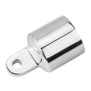 2xMarine Grade 316 Marine Stainless Steel Eye End Cap Bimini Top Fitting 1''