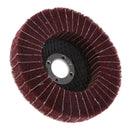 2Pc Abrasive Polishing Wheel Polishing Flap Disc Durable Tool Red Sand Grain
