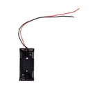 7Pcs Black Red 2-Wire Cable Connectors 2x AAA Battery Box Case Holder G2N3