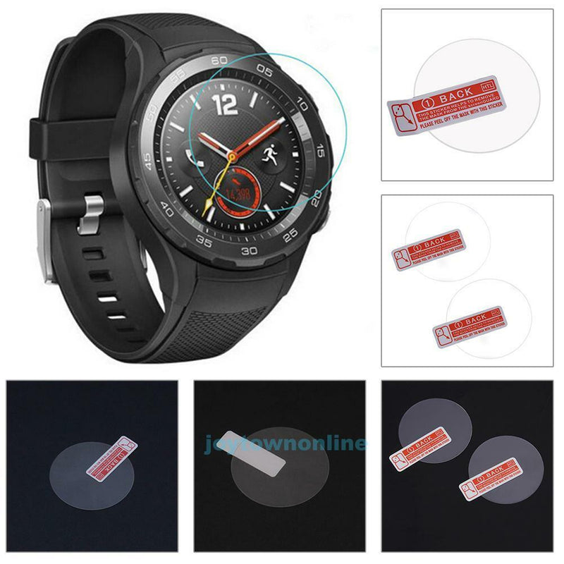 2Pcs 9HD Tempered Glass Screen Protector Film Guard For New Huawei Watch 2