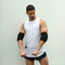 1pair Elastic Elbow Knee Support Sports Gym Knitted Sponge Protectors Elbow