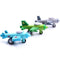 Multi-pattern Creative Toys Mini Wooden Airplane Kids Baby Educational Gift