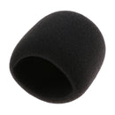 Stage Microphone Windscreen Soft Windshield Foam Sponge Mic Cover Black