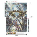 5D DIY Full Drill Diamond Painting Cross Stitch Embroidery Kit (Frog09)