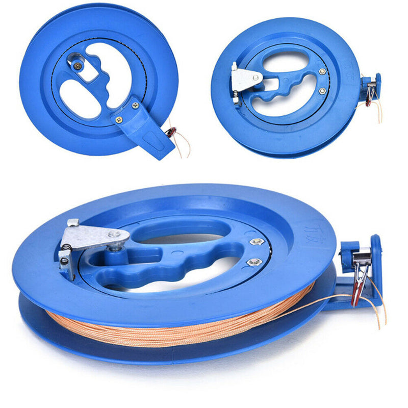 16cm plastic+polyester Kite Line Kite String Line Reel Grip Wheel Handle ToolR3C