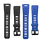 2 Pieces Watch TPE Wrist Bands Strap for Garmin Vivoactive HR