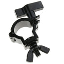 Heavy Duty Aluminum Stage Light Hook Clamp 75kg DIY Black