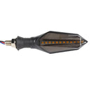 12V Motorbike LED Turn Signal Lamps Yellow Light Dual-color Flashing Lights