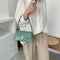Alligator Pattern Women Handbags Leather Retro Shoulder Totes Bag (Green)