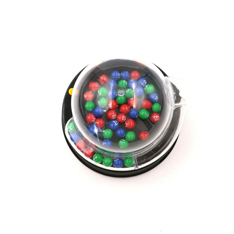 1Pcs  Electric Lucky Number Mini Lottery Shake Lucky Ball Picking Machine M&O