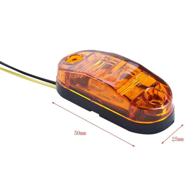 1pc LED flashing light side marker light for car truck trailer J8N1