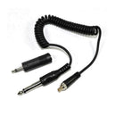 RF-603 YN-622C 6.35mm to male PC Sync Cable + 3.5mm Adapter AU Z7R2
