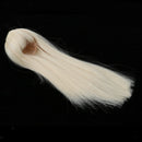 Stylish 1/4 BJD Full Wigs Long Straight Synthetic Hair With Bangs For Dollfie