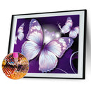 5D DIY Full Drill Diamond Painting Butterfly Flower Cross Stitch (H045)