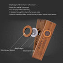 Wooden Kazoo Flute Delicate Rosewood Kazoo Flute Ballad Backing Instrument H0U2
