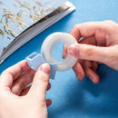 Transparent Masking Tape Blue/Pink Student Writing Copy Tape with Tape Cutt lj