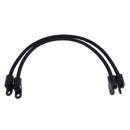 Kayak Paddle Fishing Rod Holder Keeper Bungee Cord with J Hook Accessories