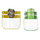 4x Kid's Adjustable Full Face Shield Kindergarten Guard Face Cover Head Cap