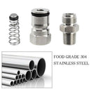 1/4 Inch Male Npt Hex Nipple Gas Ball Lock Post with Poppers Ball Lock Adap D3A7
