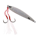 2Pcs Life-like Fishing Lure Lead Fish Reflective Metal Hard Baits Casting Lure