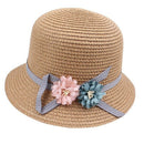 Fashion Cute Children'S Summer Straw Hat Sun Hat Beach Hat Adjustable Light