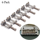 6PCS Metal Vibrato Bridge Saddles Guitar Parts for ST Stratocaster Teleecaster