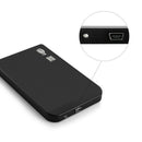 USB 2.5" external enclosure box HDD sata hd Case (Black) G5H9