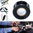10 feet Self Adhesive Pipe Tape Waterproof Stop Leak Black Repair Seal Tape Z1T4