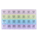 7 Day Weekly Pill Box Tablet Holder Medicine Dispenser Storage Organizer Case