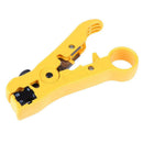 Multifunction Coaxial Cable Stripper Clamp Crimping Pliers for RG69/6/11/7