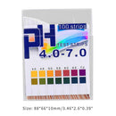 1box 4.0-7.0 Range PH Test Paper 2-color Contrast Acidity Alkali Test Strip A