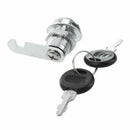 Mailbox Drawer 0.9" Head Dia Cylinderical Cam Lock w 2 Keys