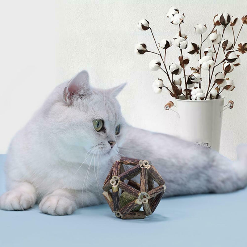 Catnip Toys Ball Matatabi Sticks Organic Natural Pet Cat Supplies Practical