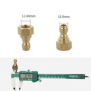 8x Durable Pressure Washer Adapter Male M22 X 1.5mm + Male M14 x1.5mm Brass