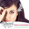 Crystal Flower Hair Clips Rhinestone Barrettes Bride Hairpins Hair Jewelry