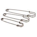 8pcs/Set Heavy-duty Steel Safety Pins Spring Lock Pins Fasteners DIY Crafts