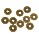 Ancient Chinese Emperor Coins For Health Good Luck Prosperity 2.3cm Diameter