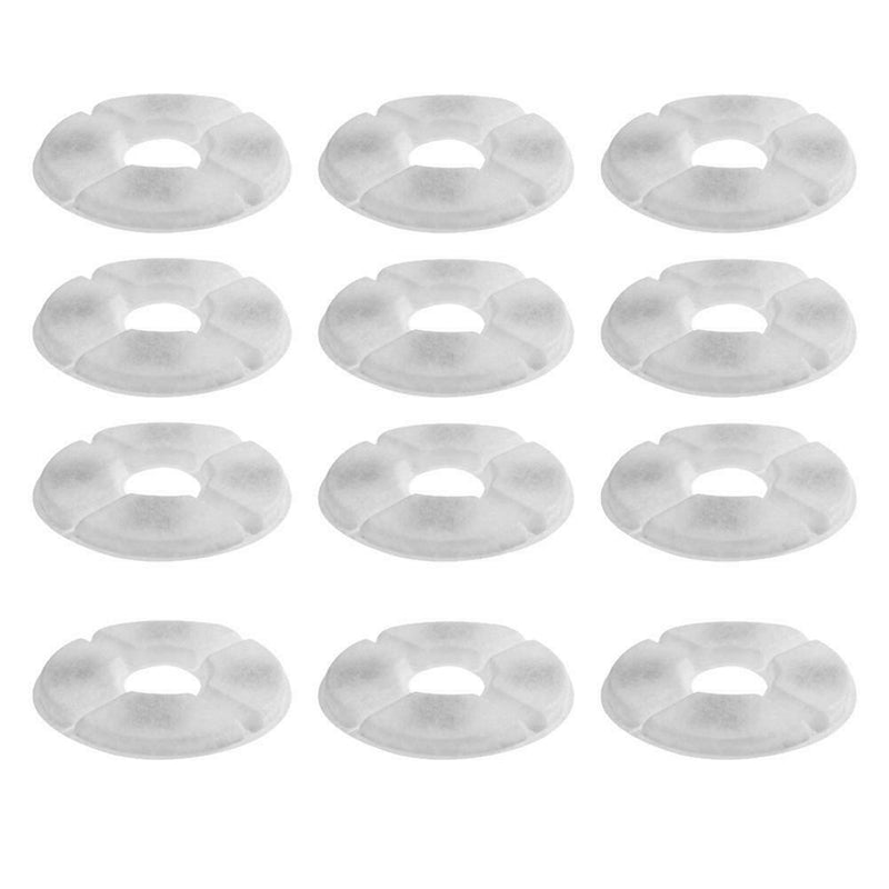 8pcs Pet Automatic Water Dispenser Filter Cotton Activated Carbon Filter