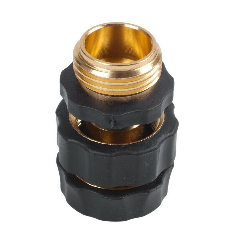 1 Pair x Garden Hose Connector Quick Connect Fitting Pipe 3/4 Hose-Water Ho
