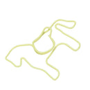 Metal Paper Clips 24 Pieces in PVC Box Horse G8W3