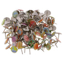 50pc Map Push Pins Map Tacks Steel Thumb Tacks Pins Office School Stationery