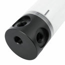 Black POM Length 400mmX50mm Diameter Cylindrical Water-Cooled Tank G1/4 Acr