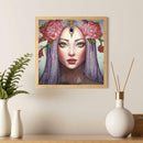 5D DIY Special Shaped Diamond Painting Girl Cross Stitch Mosaic Craft Kits