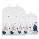 Clothing Dust Cover Garment Bags Pack Of 2 Translucent Hanging Garment Bag