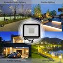 100W LED Flood Light Cool Warm White Work Wall Spot Floodlights IP65 240V