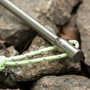 6Pcs/Lot Titanium Alloy Tent Peg Round Thicken Stake Nails For Tent Camping
