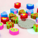50pcs Kids Creative Stationery  Mini Personality Rubber Cartoon Number erasers