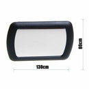 1Pc New Black Clip on Car Sun Visor Vanity Mirror Sun-shading Cosmetic Mir PHY