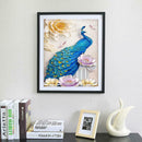 5D DIY Full Drill Diamond Painting Peafowl Cross Stitch Embroidery Mosaic