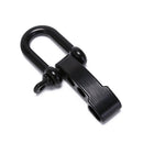 2pcs black zinc alloy buckle adjustable clip survival bracelet paracord 3c